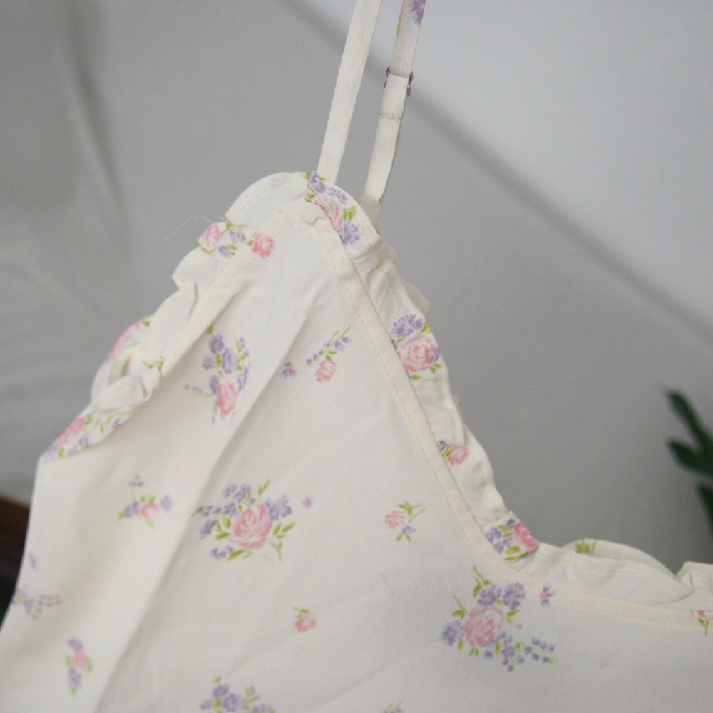 Reformation Fiddle floral ruffle camisole NWT - Picture 6 of 6